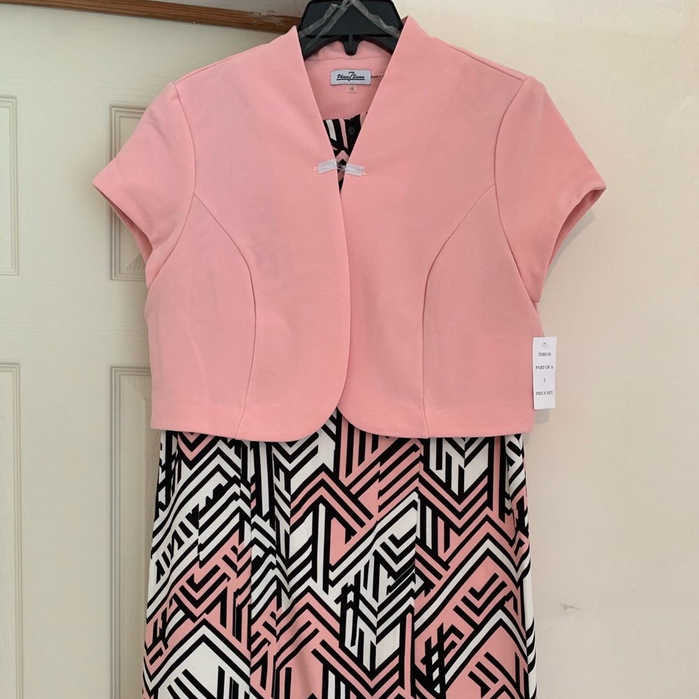 Midi two piece dress suit